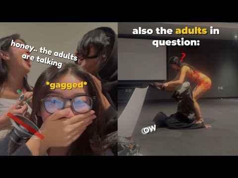 yoonchae, sophia & lara losing their goddamn mind