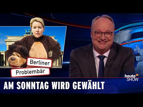 Pannen ohne Ende: Berlin wiederholt seine letzte Wahl | heute-show vom 10.02.2023