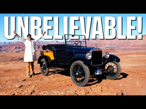 Rock Crawling a 100-Year-Old Ford Model T Off-Road Is Not At All What You’d Expect!