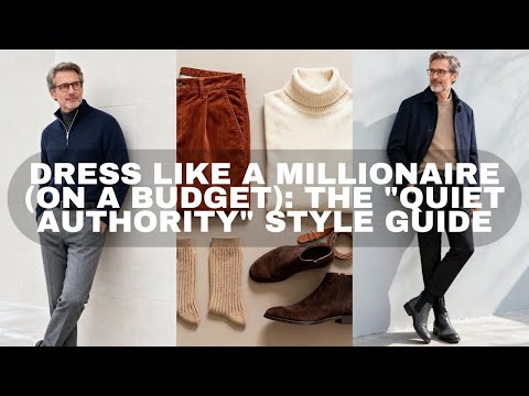 Dress Like A Millionaire (On A Budget): The "Quiet Authority" Style Guide