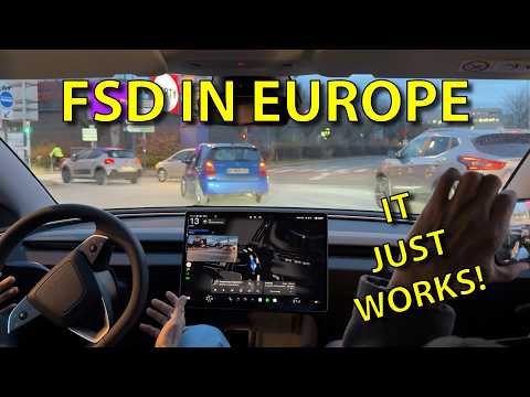 FSD Europe first impressions: MIND BLOWN!