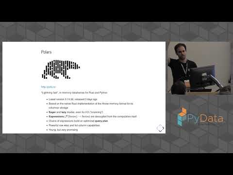 Juan Luis- Expressive and fast dataframes in Python with polars | PyData NYC 2022