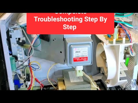 Compelete Microwave Troubleshooting Step By Step, Microwave Problems And How To Fix Them