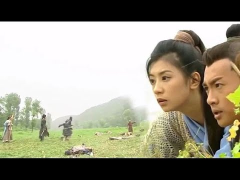 Kung Fu Movie!The bullied blind old man turns out to be Zhang Wuji's adoptive father,protecting him!