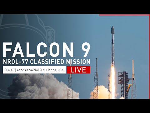 SpaceX Launches NROL-77 Classified Mission from Cape Canaveral, Florida