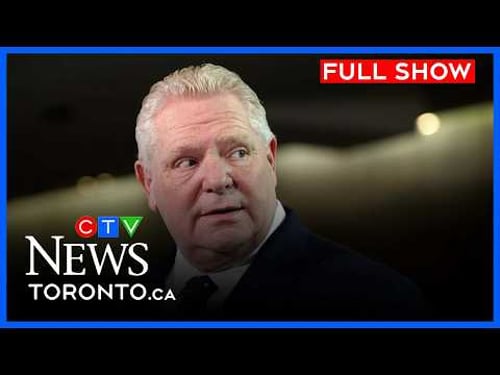 Ford unveils plans to keep cabinet records a secret | CTV News Toronto at Noon March 13 2026