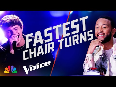 Incredible Blind Auditions That Got INSTANT Chair Turns | The Voice | NBC