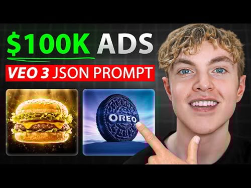 How to Create $100K Viral Ads with JSON Prompting in Google VEO 3