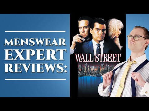 Menswear Expert Reviews "Wall Street" (1987)