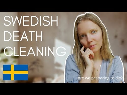 SWEDISH DEATH CLEANING METHOD β explained by a minimalist swede πΈπͺ