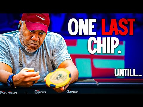 From 1 Chip Left... To Beating The Pros For MILLIONS With INSANE Aggression