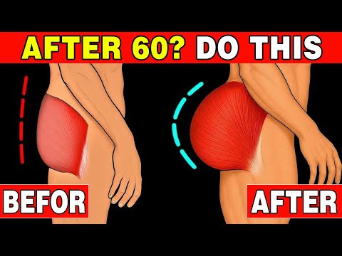 Over 60? 4 Glute Exercises Are Better Than Squats | Senior Moves