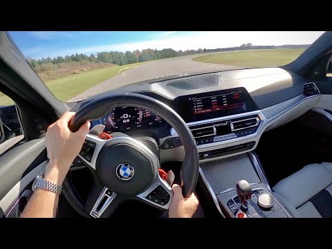 2021 BMW M3 Competition - POV Track Driving Impressions