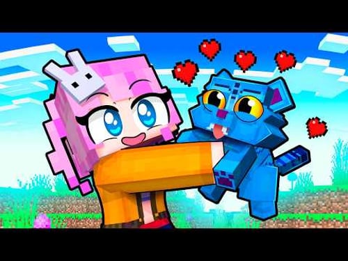 Training our BABY KPOP TIGER in Minecraft!