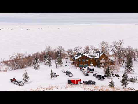 Staying At The MANSION Of Lake Winnipeg! (Greenback Walleye)