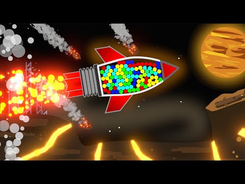 Mercury Mission - Marble Survival Race