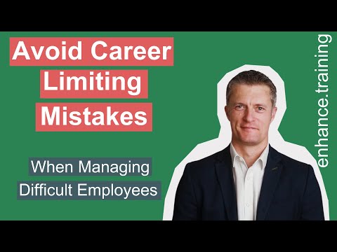 The 4 Worst Mistakes Managers Make With Difficult Employees