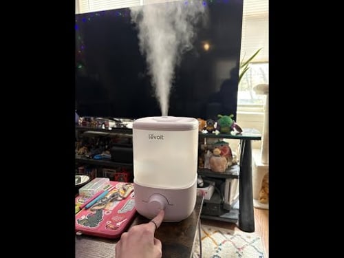 LEVOIT Top Fill Humidifiers for Bedroom, 2.5L Tank for Large Room