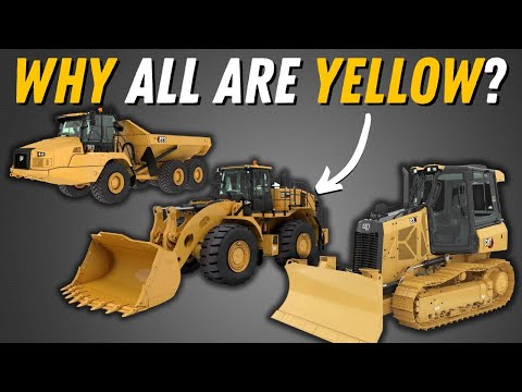 Why ALL Construction Equipment Is Yellow?