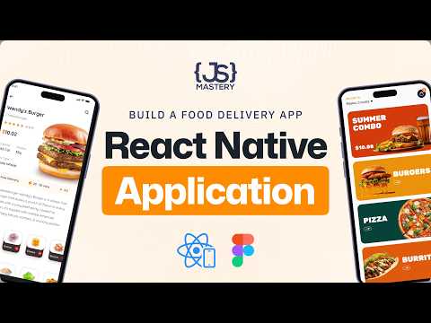 Build a Full Stack Food Delivery App in React Native with Scalable Database Architecture