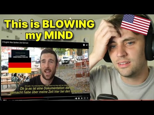 American reacts to If English Was Spoken Like German