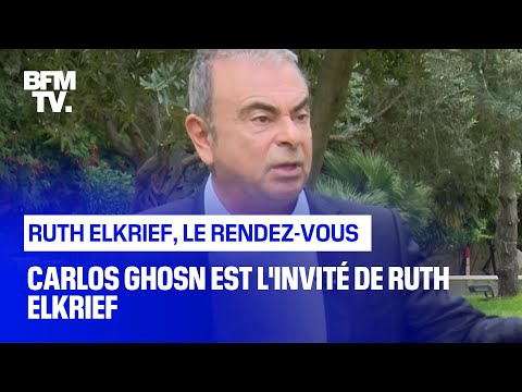 Carlos Ghosn était l'invité de Ruth Elkrief