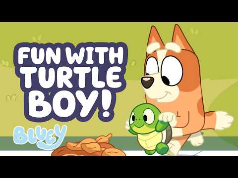 Playing with Turtleboy! π’ π | Best Bluey Adventures Clip Compilation βοΈ | 30 MINUTES | Bluey