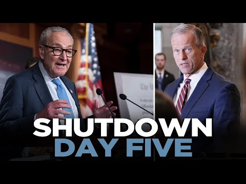 No Deal In Sight To Reopen Government On Shutdown Day Five – The Hill Sunday | NEWSNATION
