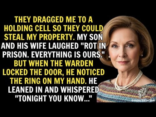 They Put Me In A Holding Cell To Steal Property, But The Warden Saw My Ring Said “Tonight You Know”