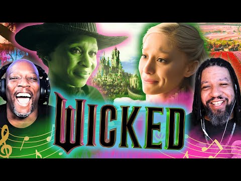 Two Guys Watching WICKED 2024 - First Time Watching - Out Here Feeling Giddy 😂