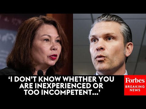 JUST IN: Tammy Duckworth Tells Sec. Hegseth To His Face That His 'Failures' Have Been 'Staggering'