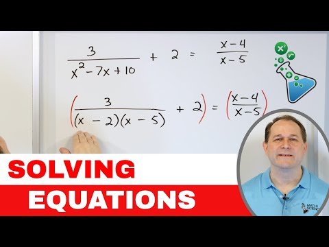 08 - Learn to Solve Fractional Equations in Algebra, Part 1