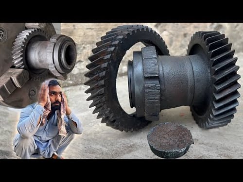 Amazed at The Lathe Master Courage.A Deadly Broken Transmission Gear Repair// You Can’t Believe This