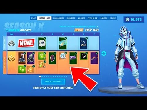 *NEW* SEASON 10 BATTLE PASS SKINS and NEW MAP LIVE GAMEPLAY! (Fortnite Season X New Update)