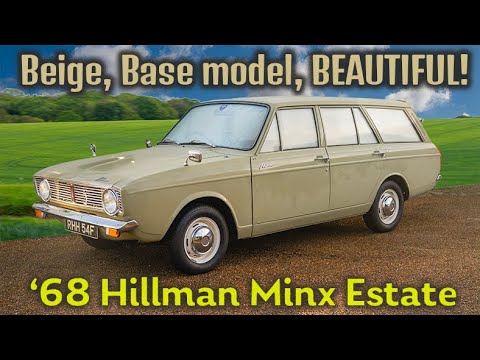 Beige and beautiful - Hillman 'New' Minx Estate Goes for a Drive