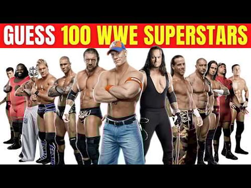 Can You Name All 100 WWE Male Superstars in 5 Seconds? 98% of Fans Fail This Quiz!