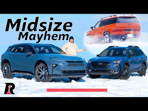 2025 Subaru Outback vs Toyota Crown Signia vs Hyundai Santa Fe Comparison!