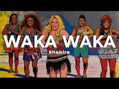 Shakira - Waka Waka (This Time For Africa) (Lyrics)