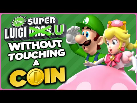 Is it possible to beat New Super Luigi U Deluxe without touching a single coin?