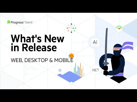 AI-Forward Telerik Q4 Release Webinar – Web, Desktop & Mobile