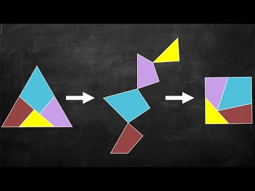 Math News: The Triangle-to-Square problem has been solved!