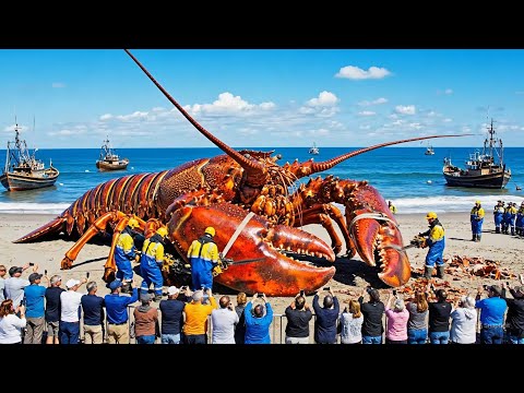 Inside the $500 Million Giant Alaskan Lobster Hunt β Industrial Deep-Sea Trap Documentary