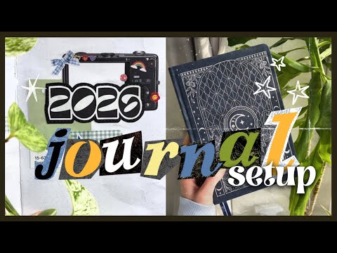 Setting up my 2026 Bullet Journal! 🌿☁️✨ a cozy reset journal with me