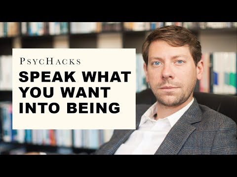 Speak what you want into being: two tricks to using your word effectively