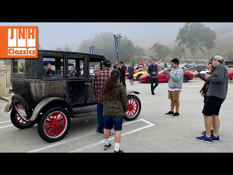 Driving the Model T to Cars & Coffee
