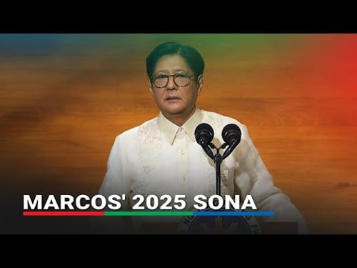 FULL: President Ferdinand Marcos Jr.'s 2025 State of the Nation Address | ABS-CBN News