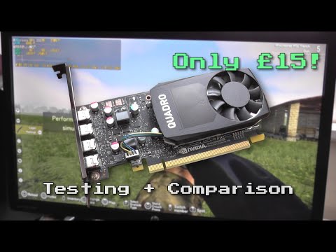 Bargain NVIDIA Quadro P620 Graphics Card - Testing and Comparison
