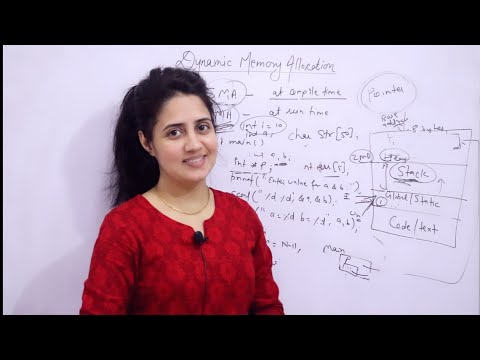 C_132 Introduction to Dynamic Memory Allocation in C | SMA vs DMA