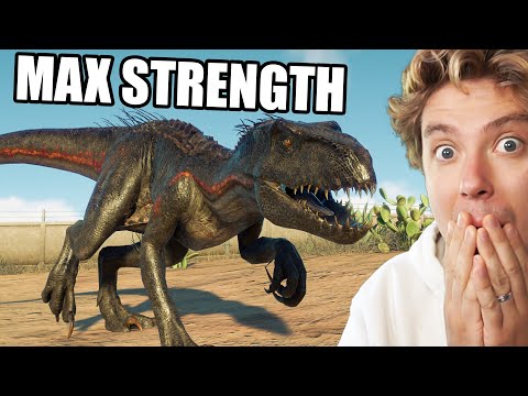 Max Level Indoraptor Death Run in Jurassic World Evolution 2