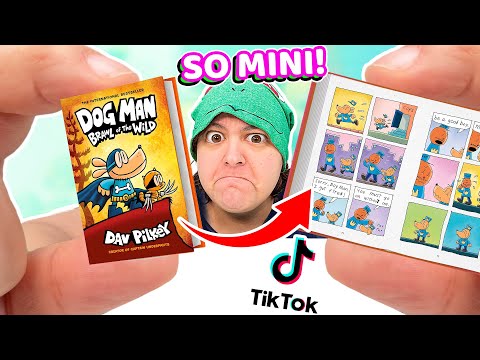 Unboxing MOST EPIC Readable Miniature Books (more)